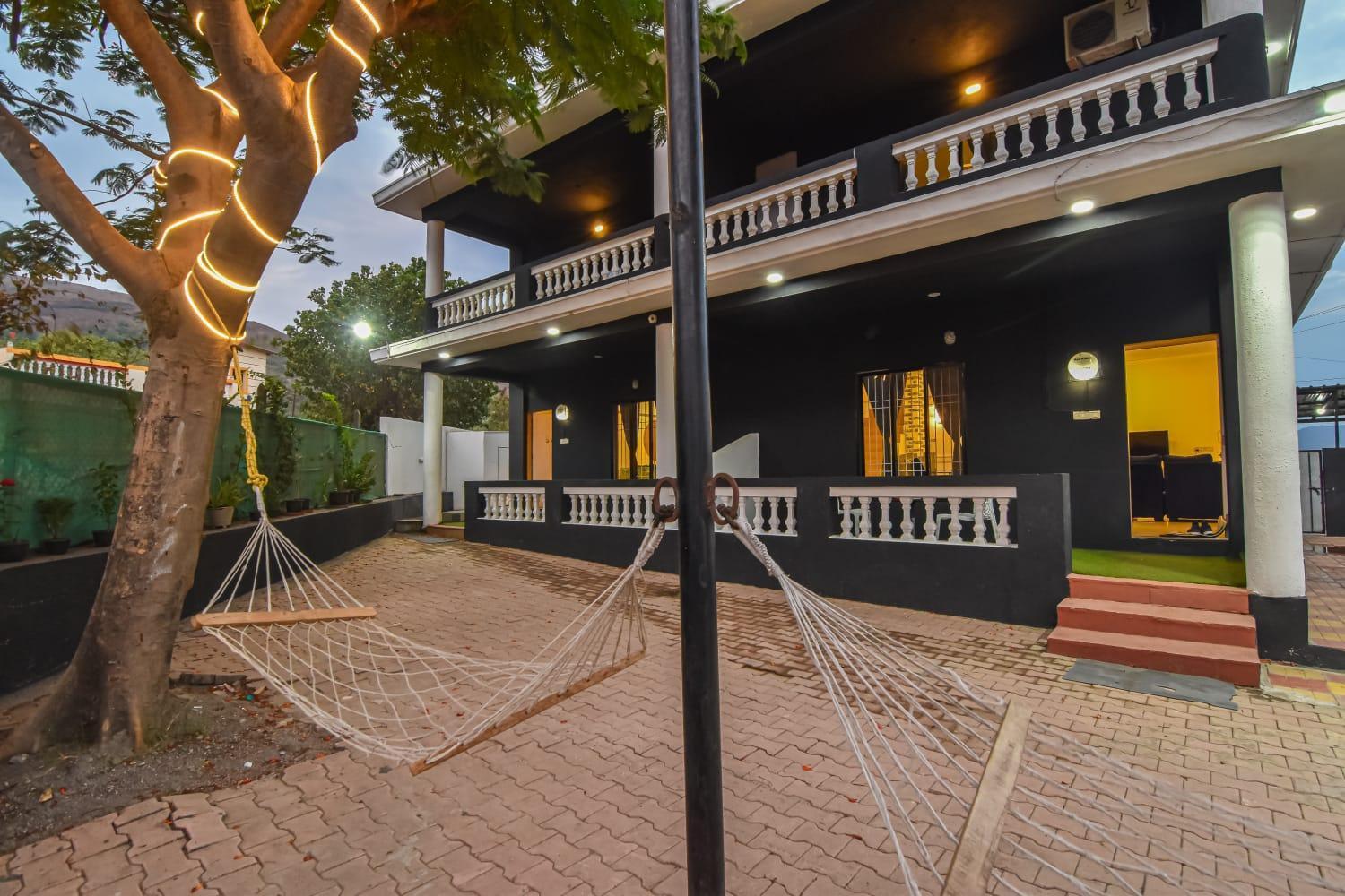 Empyrean Stay Ll 3Bhk Ll Black Horse Villa Ll Ac Ll Private Pool Ll Wifi II Lux Ll Lonavala Bagian luar foto